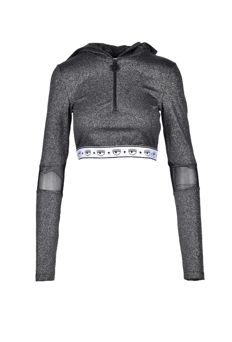 Chiara Ferragni Top Acrilico/Elastan - Grigio