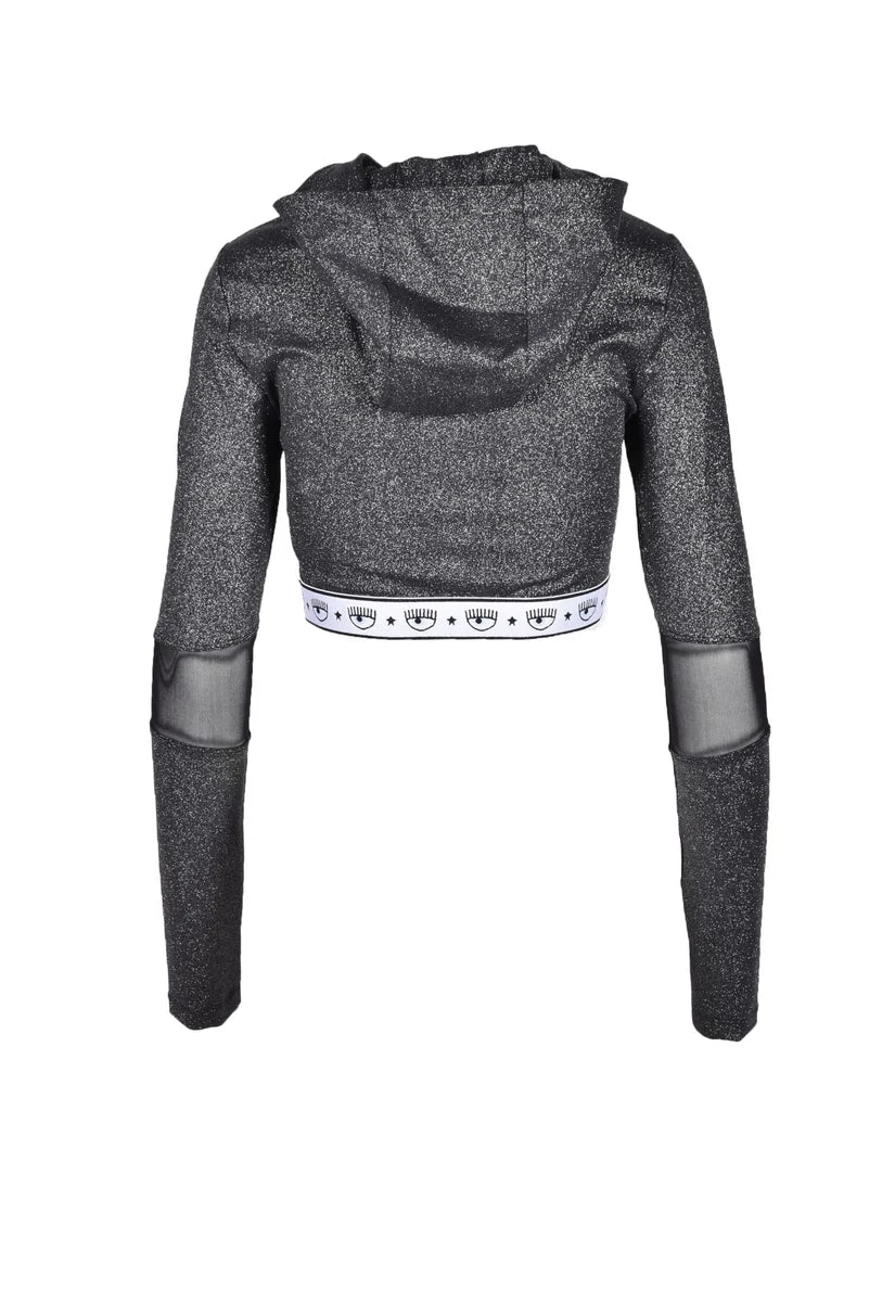 Chiara Ferragni Top Acrilico/Elastan - Grigio