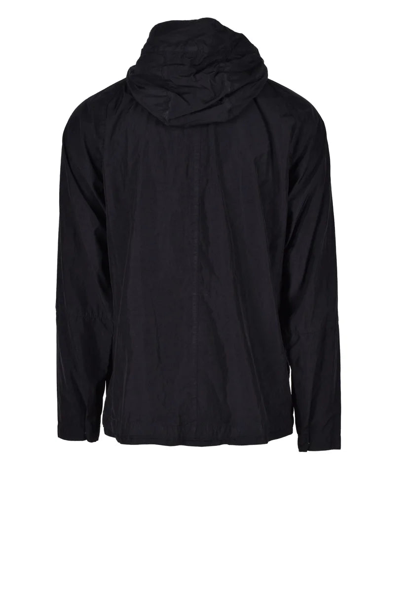 Stone Island Giubbotto Cupro Nylon - Nero