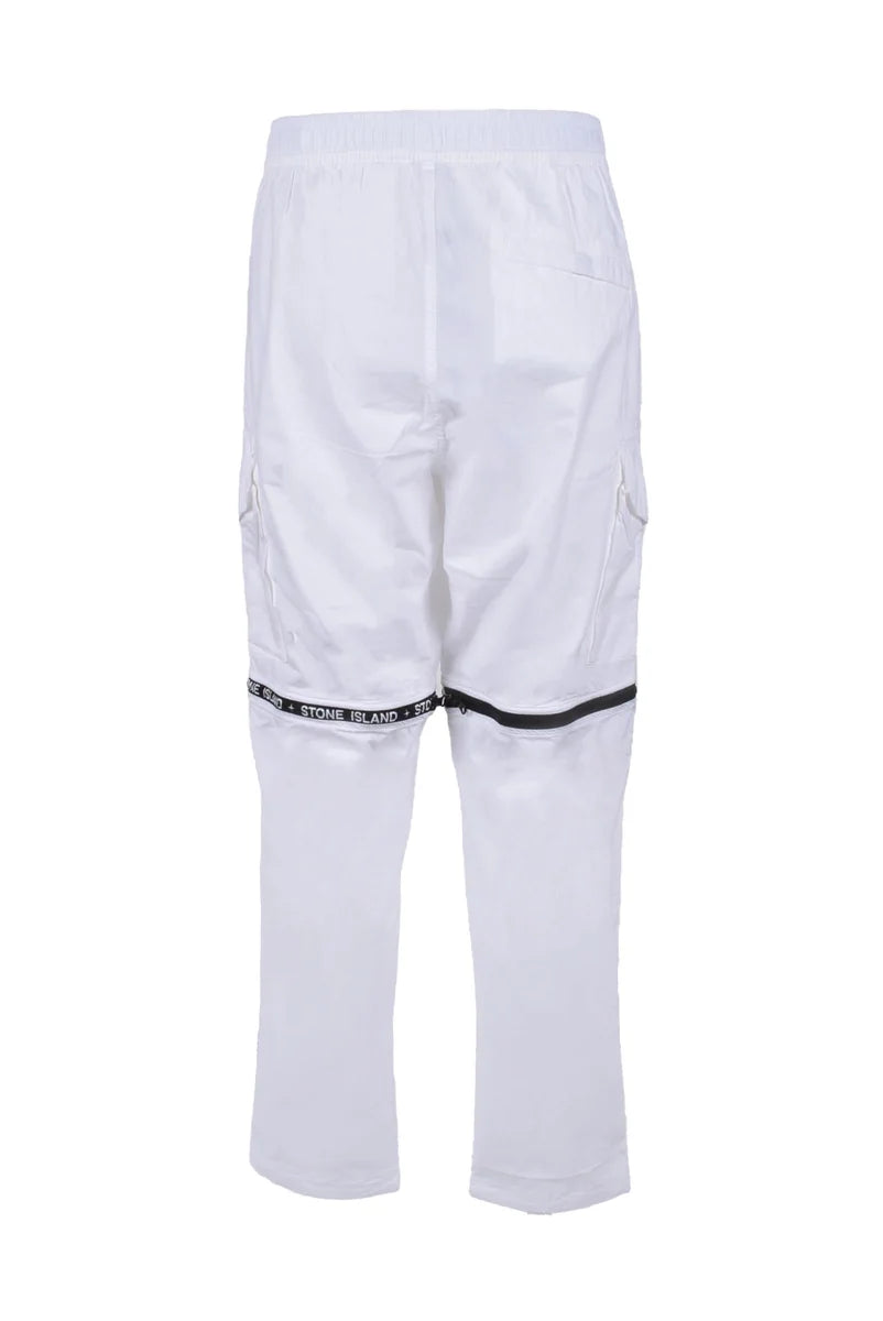 Stone Island Cargo Cotone Stretch - Bianco