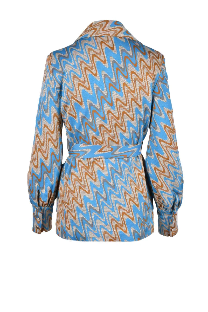 Motel Viscose Polyester Polyamide Elastane Jacket - Powder Pink/Black