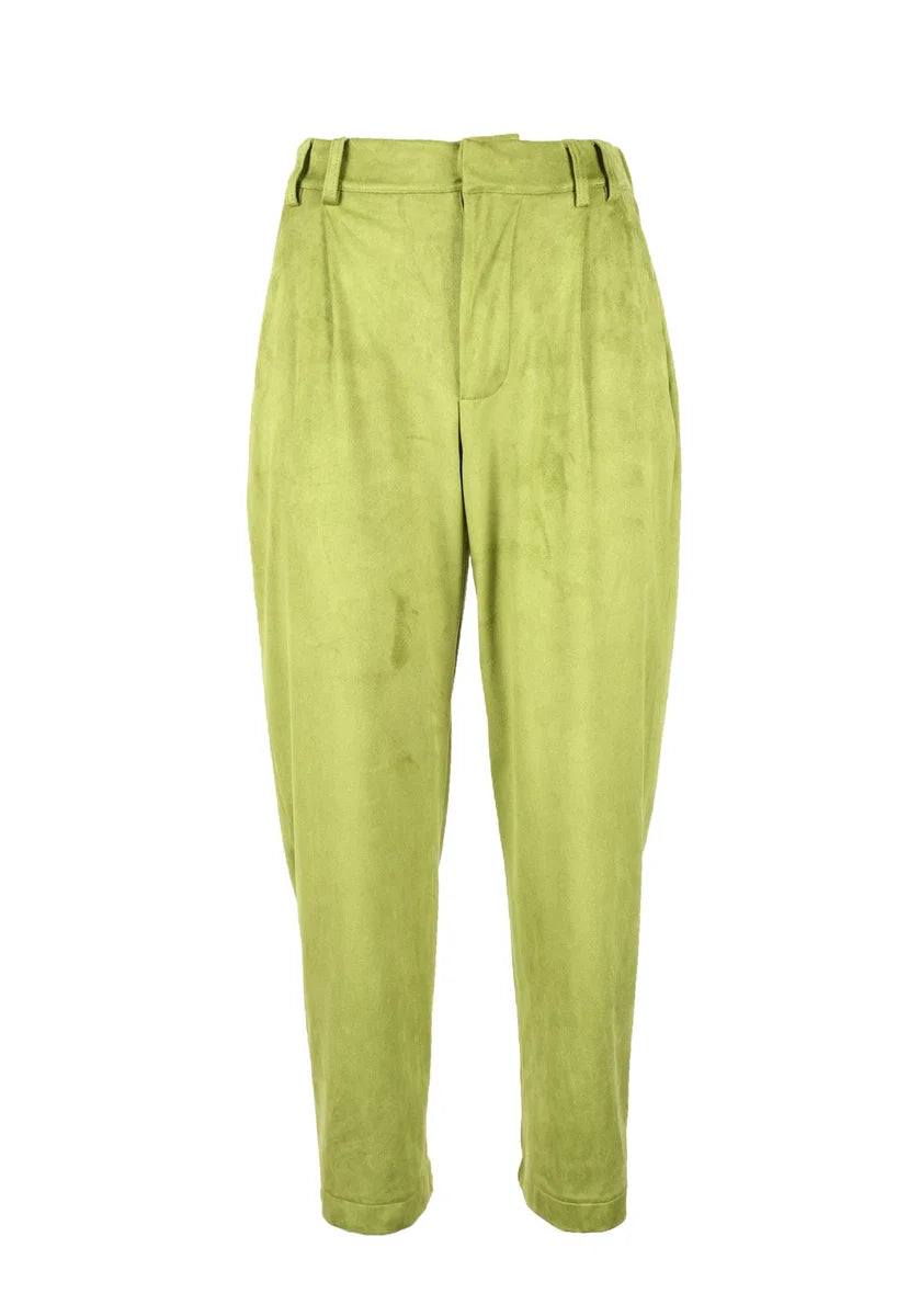 Motel Pantalone Verde Stretch - Verde