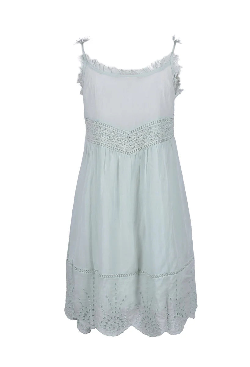 Semicouture Abito Garzato - Mint Green