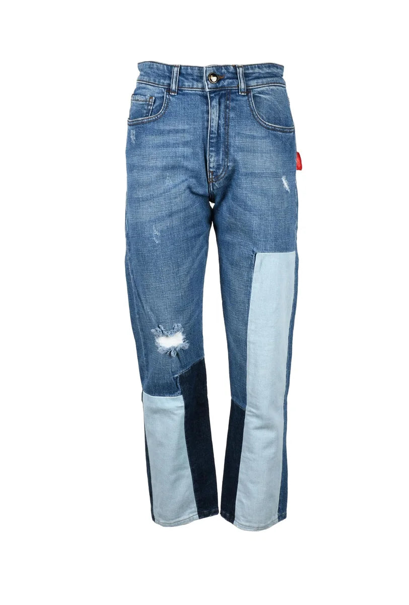Semicouture Jeans Denim Stretch - Blu