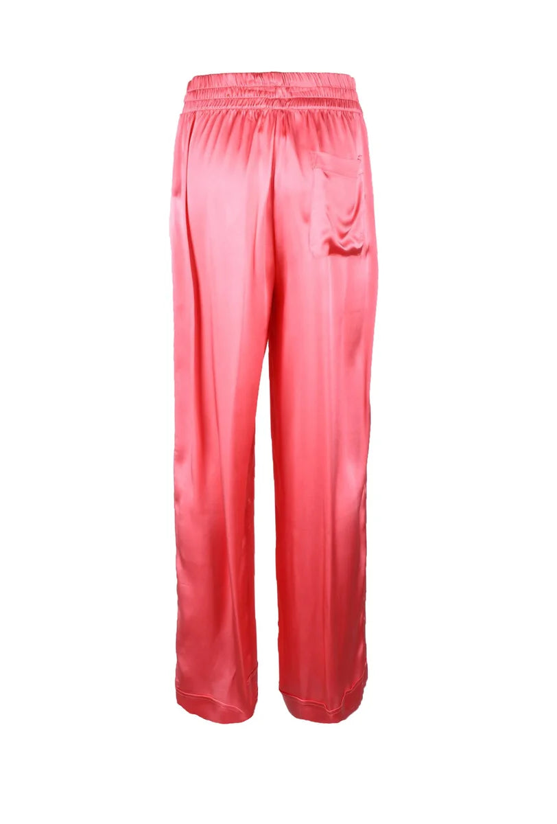 Semicouture Pantaloni Palazzo - Rosa
