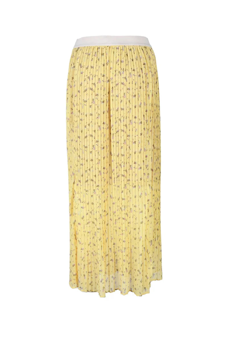 Semicouture Gonna Viscosa - Giallo