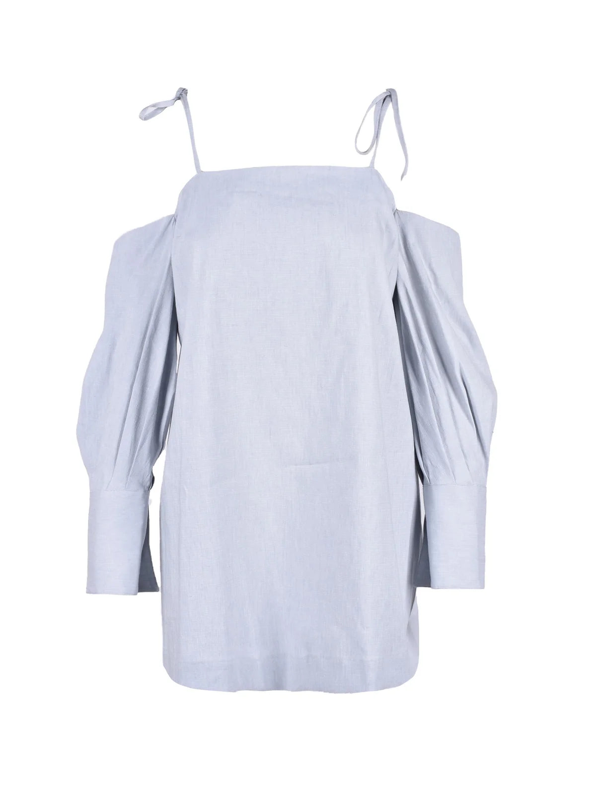 Erika Cavallini Abito Lino Viscosa Elastan - Blu