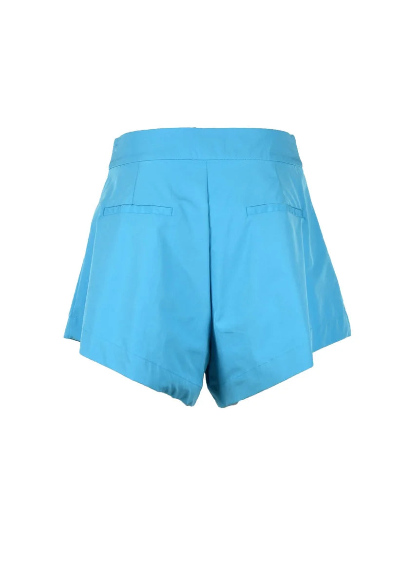 Weili Zheng Short in Nylon - Azzurro