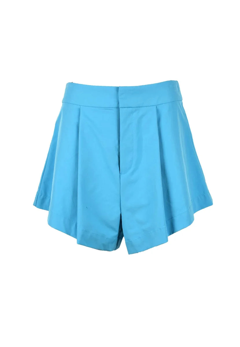 Weili Zheng Short in Nylon - Azzurro