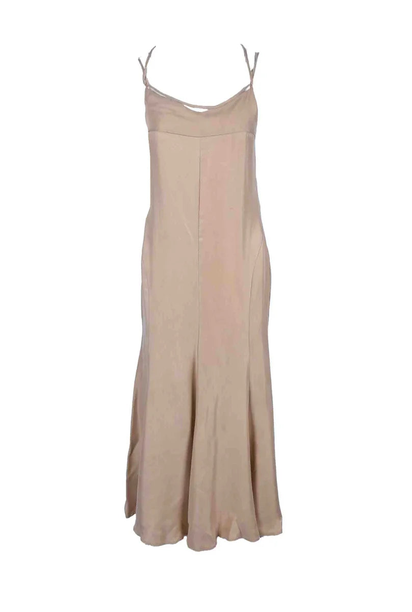 Weili Zheng Abito Lungo Donna - Khaki