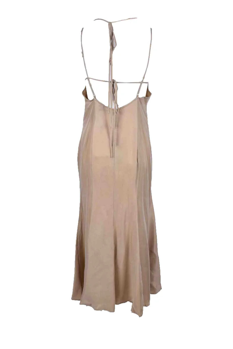 Weili Zheng Abito Lungo Donna - Khaki