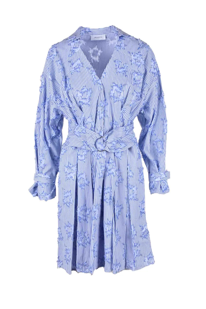 Aglini Abito - Blu/Bianco