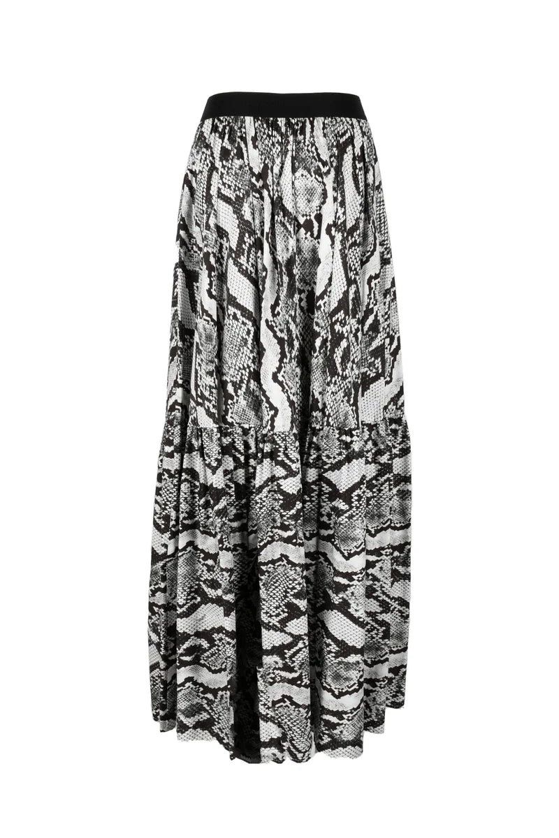 Aglini Women's Skirt - Black/White