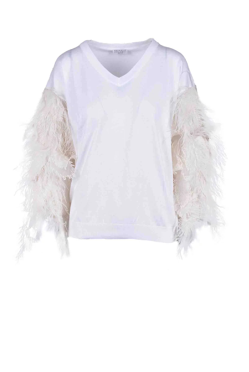 Brunello Cucinelli Maglia - Bianco