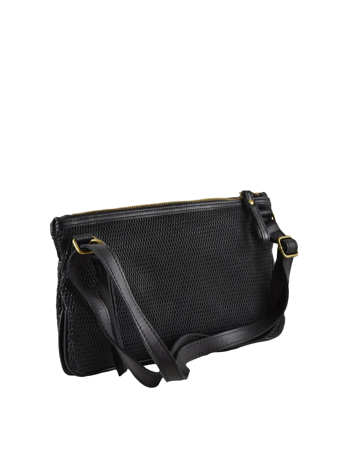 Corsia Borsa Pelle - Nero