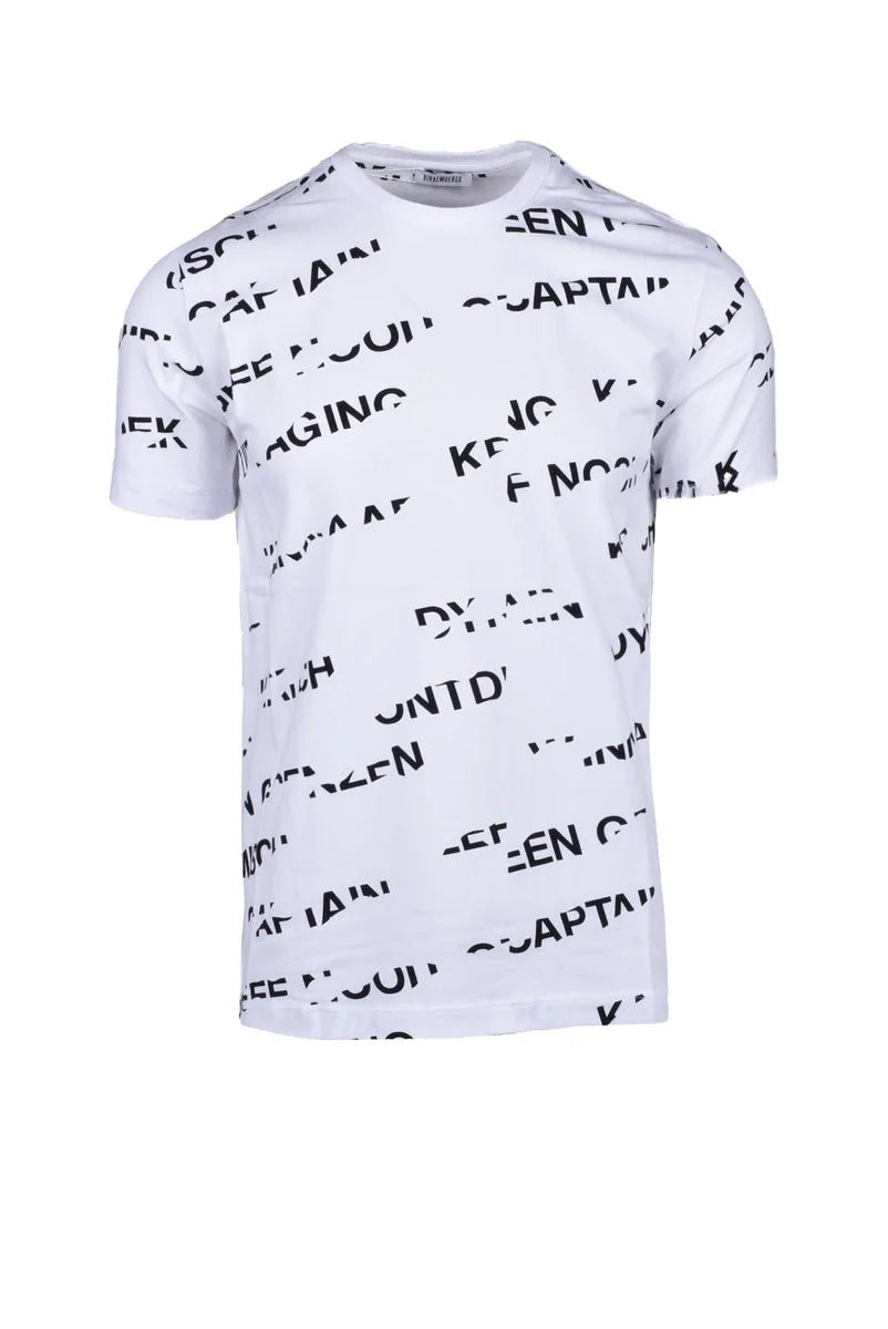 Bikkembergs T-shirt Bianca Uomo