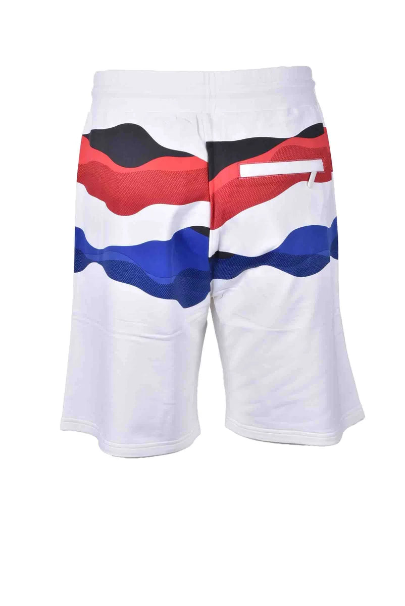 Bikkembergs Bermuda Sweatshirt Polyamide Cotton - White