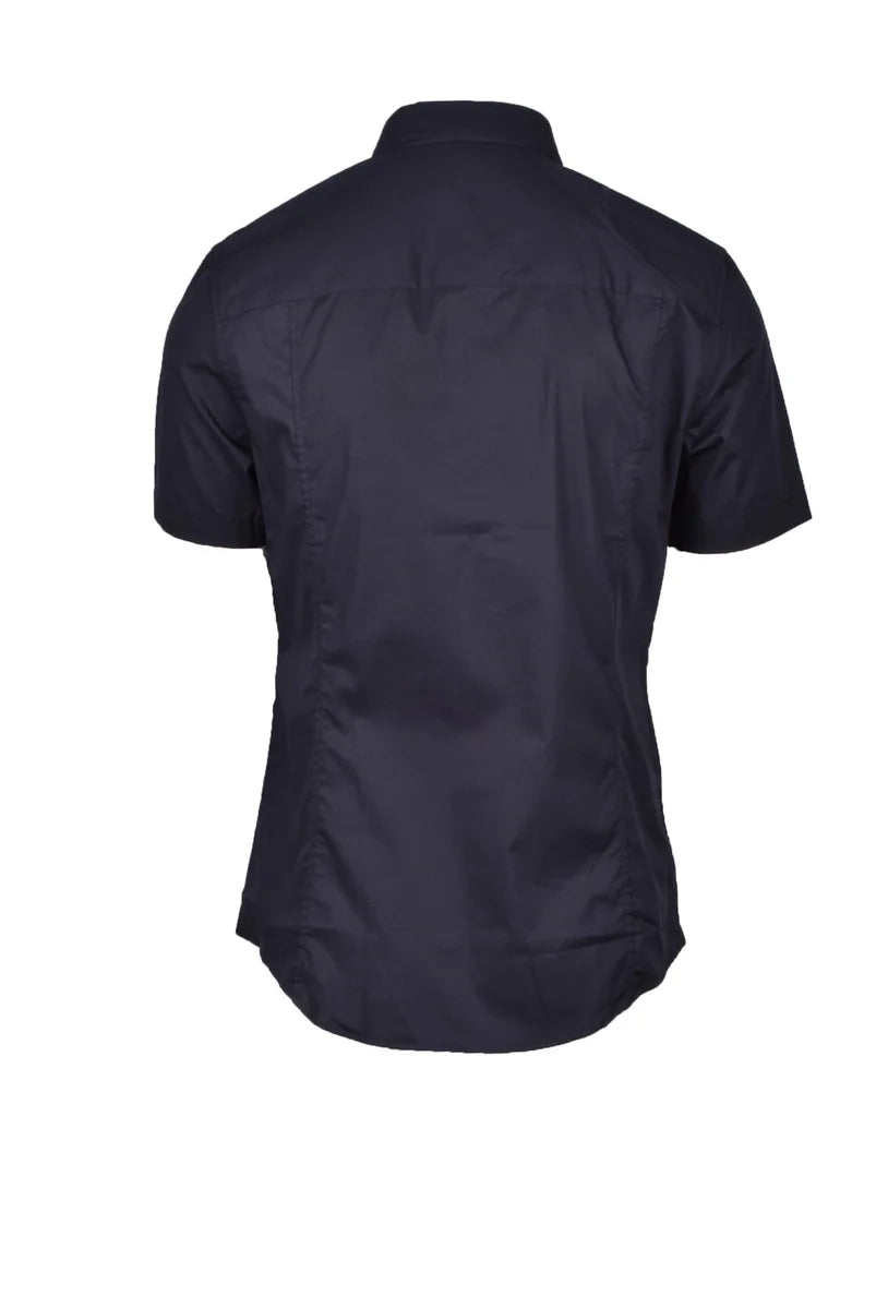 Bikkembergs Camicia Cotone Elastan - Nero