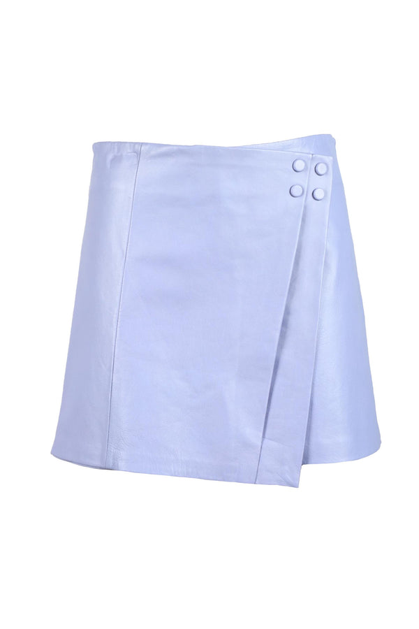 ANDREA D'AMICO shorts pelle