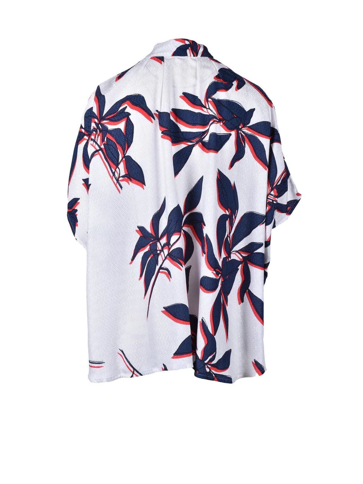 Attic And Barn Blusa Viscosa - Bianco/Blu