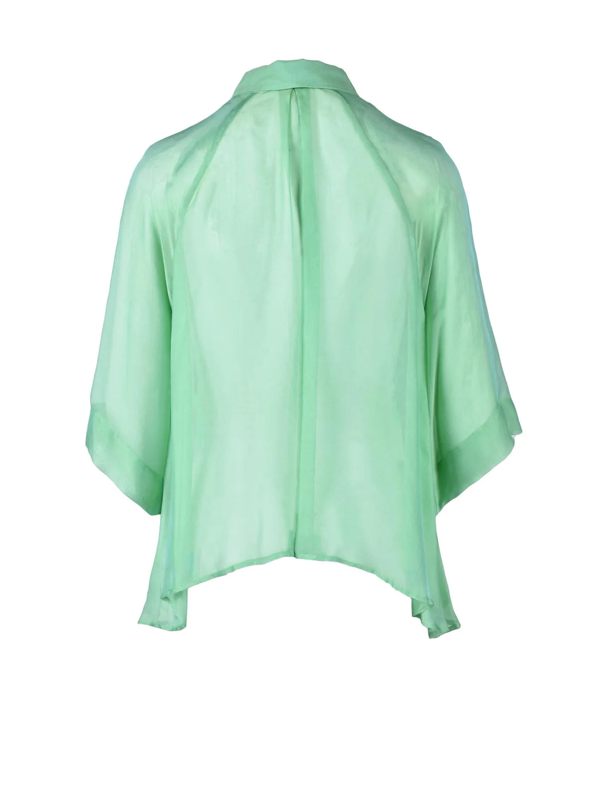 Attic And Barn Camicia Viscosa Seta - Verde
