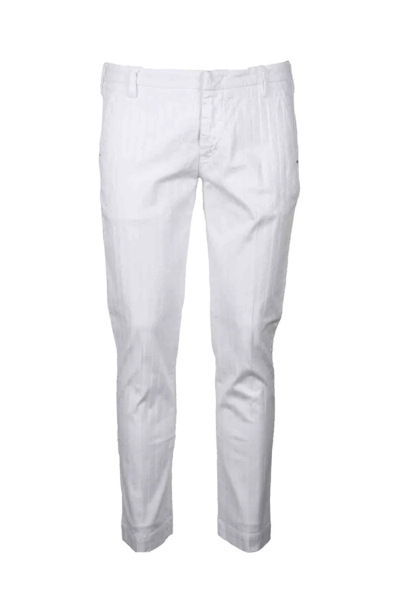 Entre Amis White Trousers