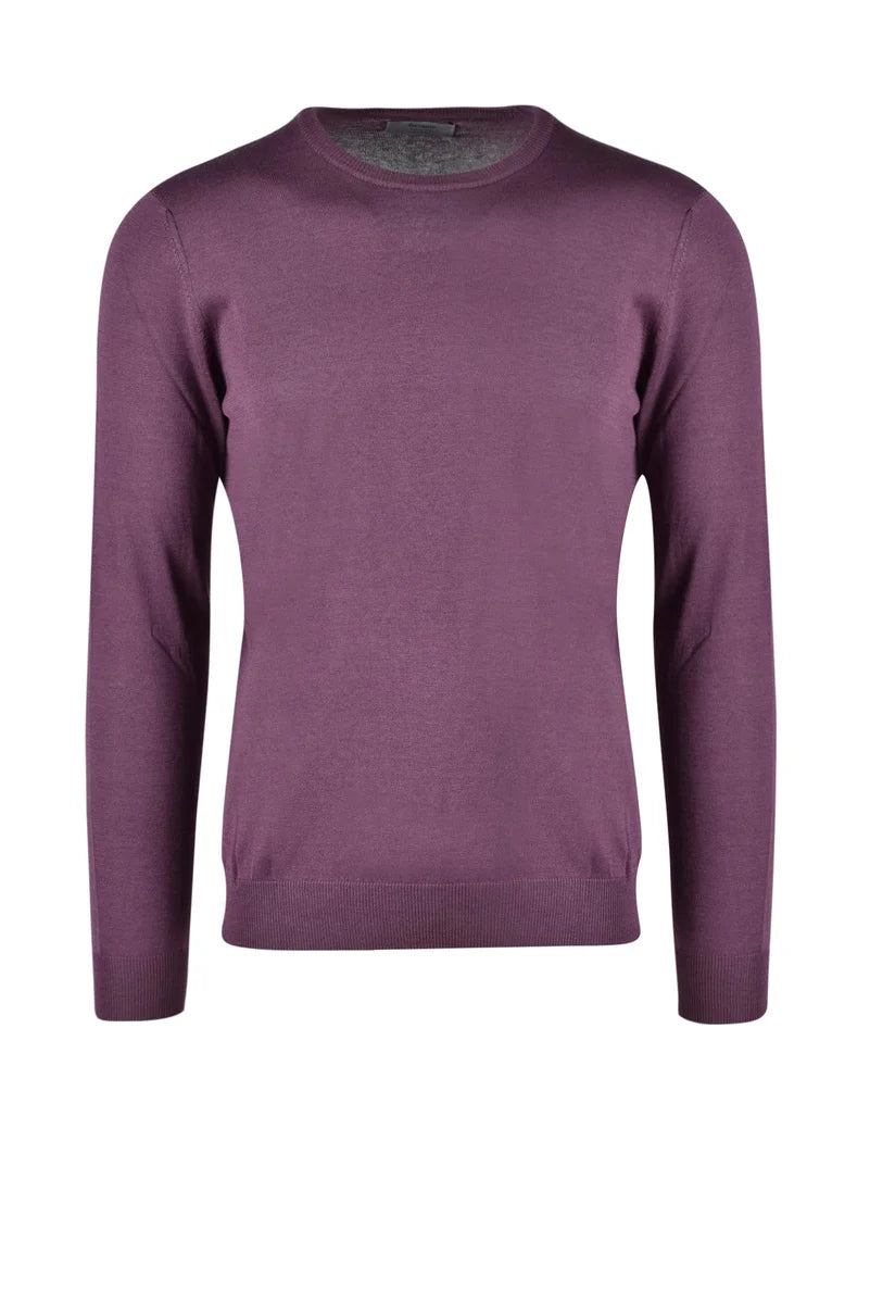 Ferrante Royal Red Maglia Seta Cotone - Rosso