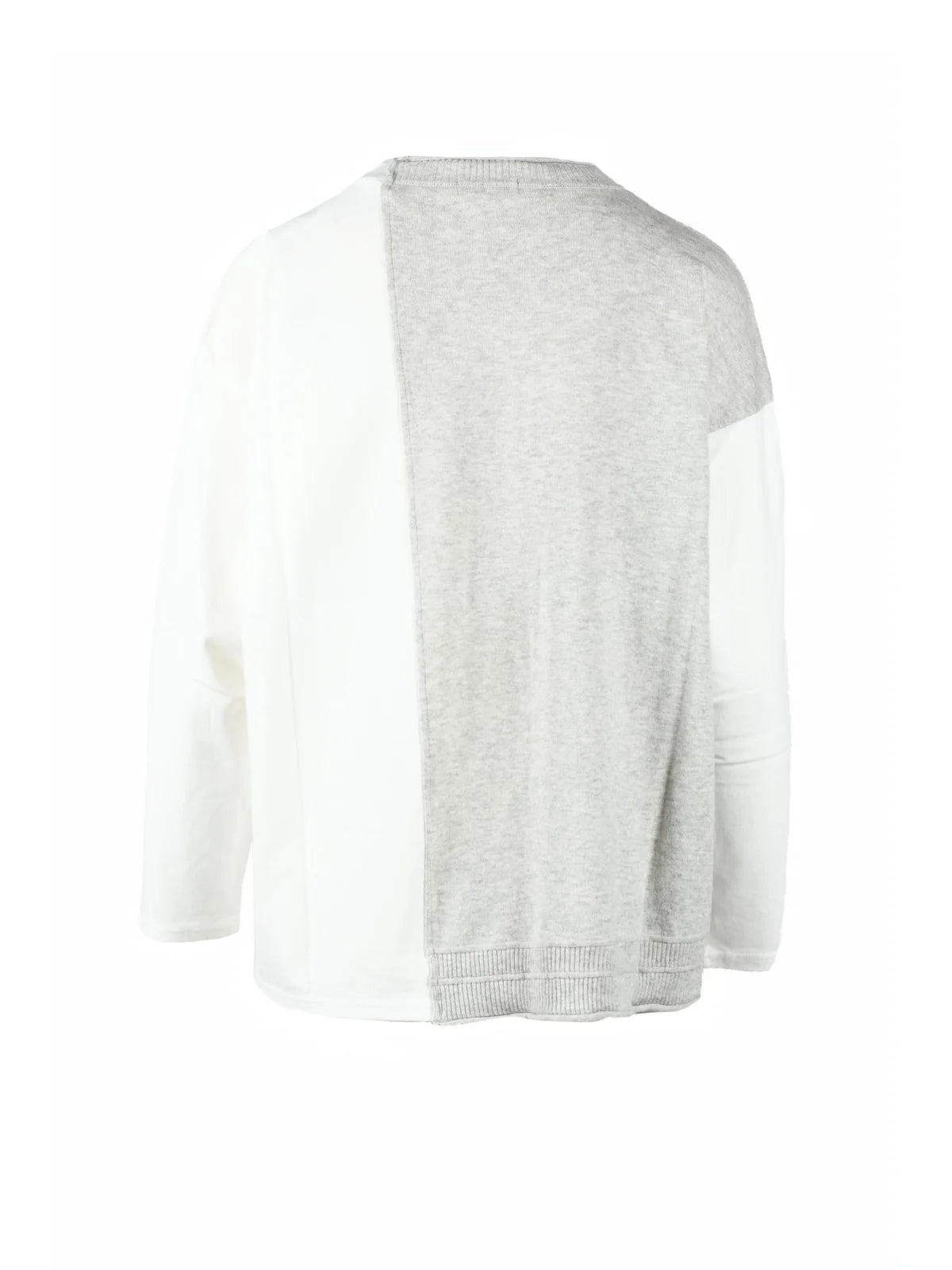 Plantation Patchwork Sweater - Pink/Grey