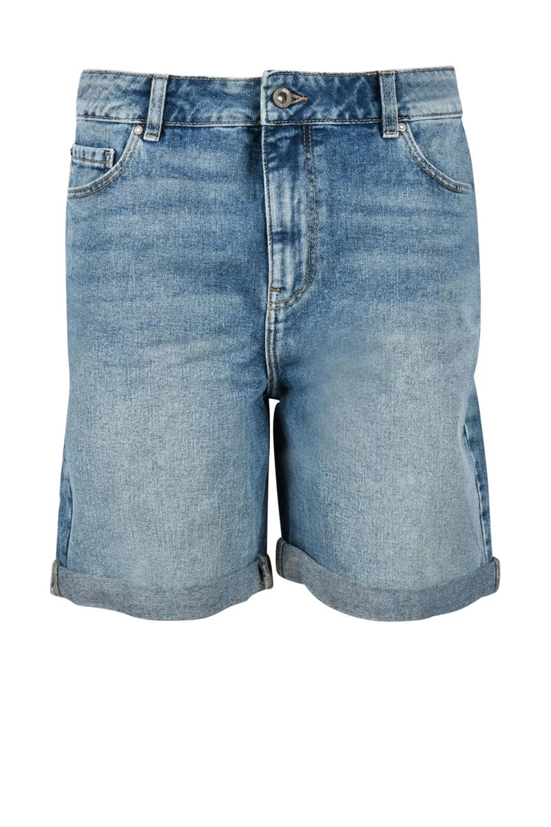 Fracomina Jeans Short Cotone - Blu