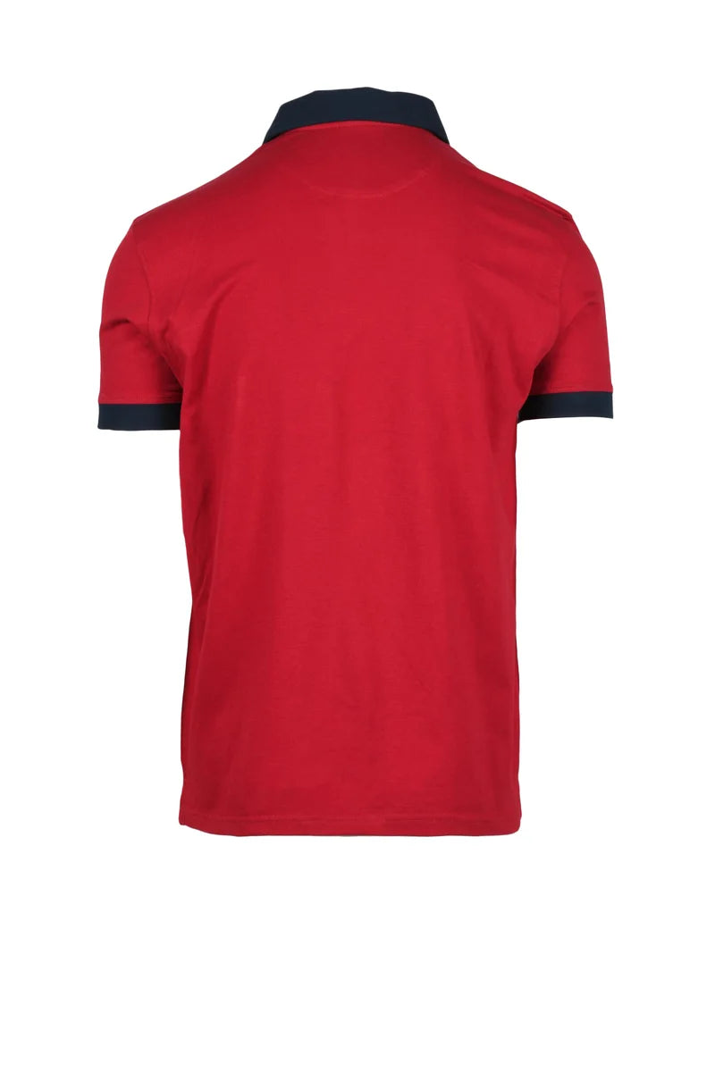 North Sails Polo Cotone Stretch - Rosso