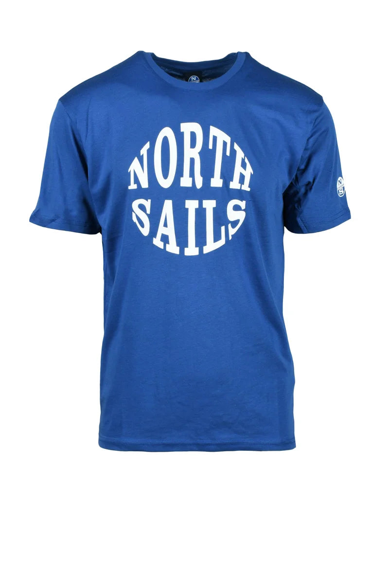 North Sails T-shirt Cotone - Blu