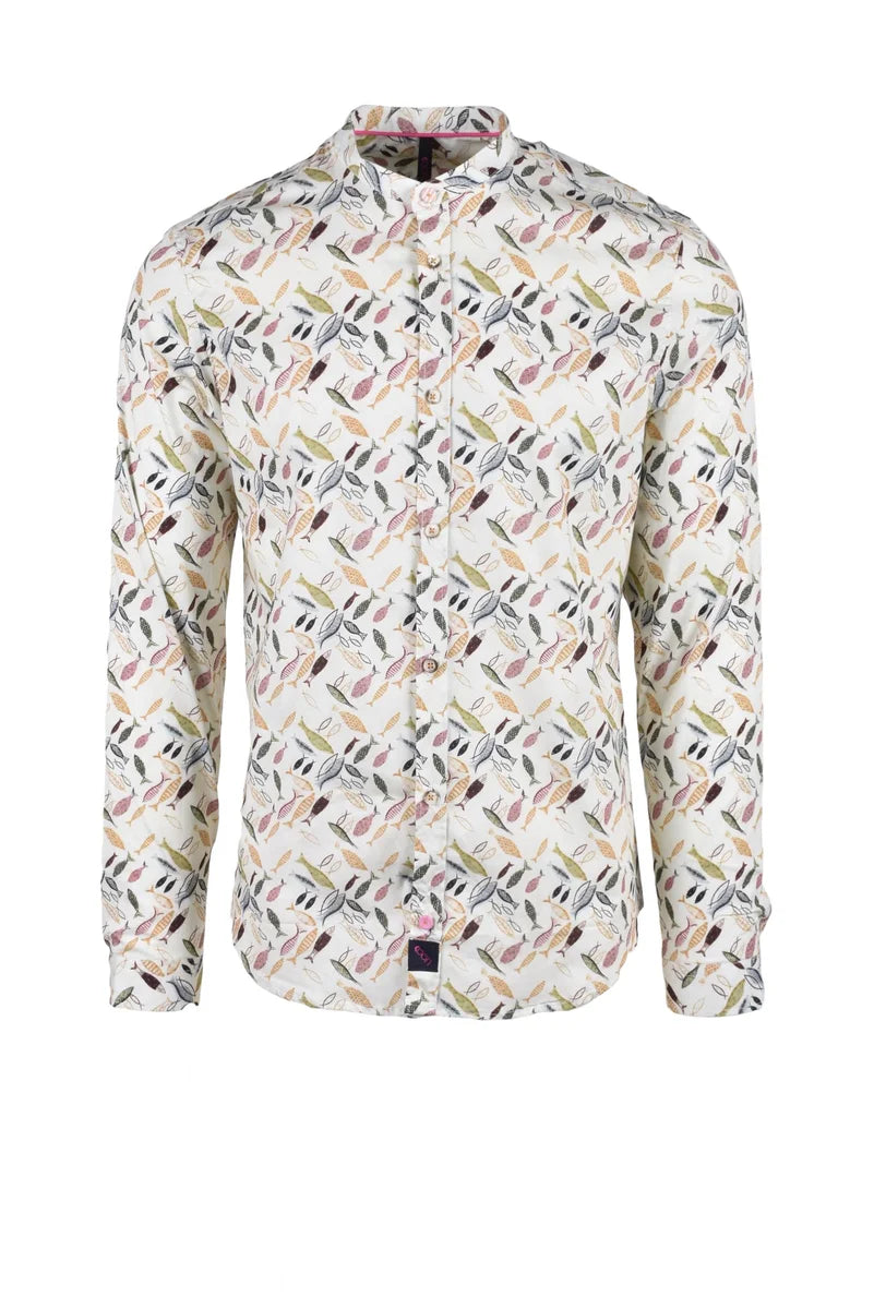 Koon Camicia Cotone Stretch - Multicolore