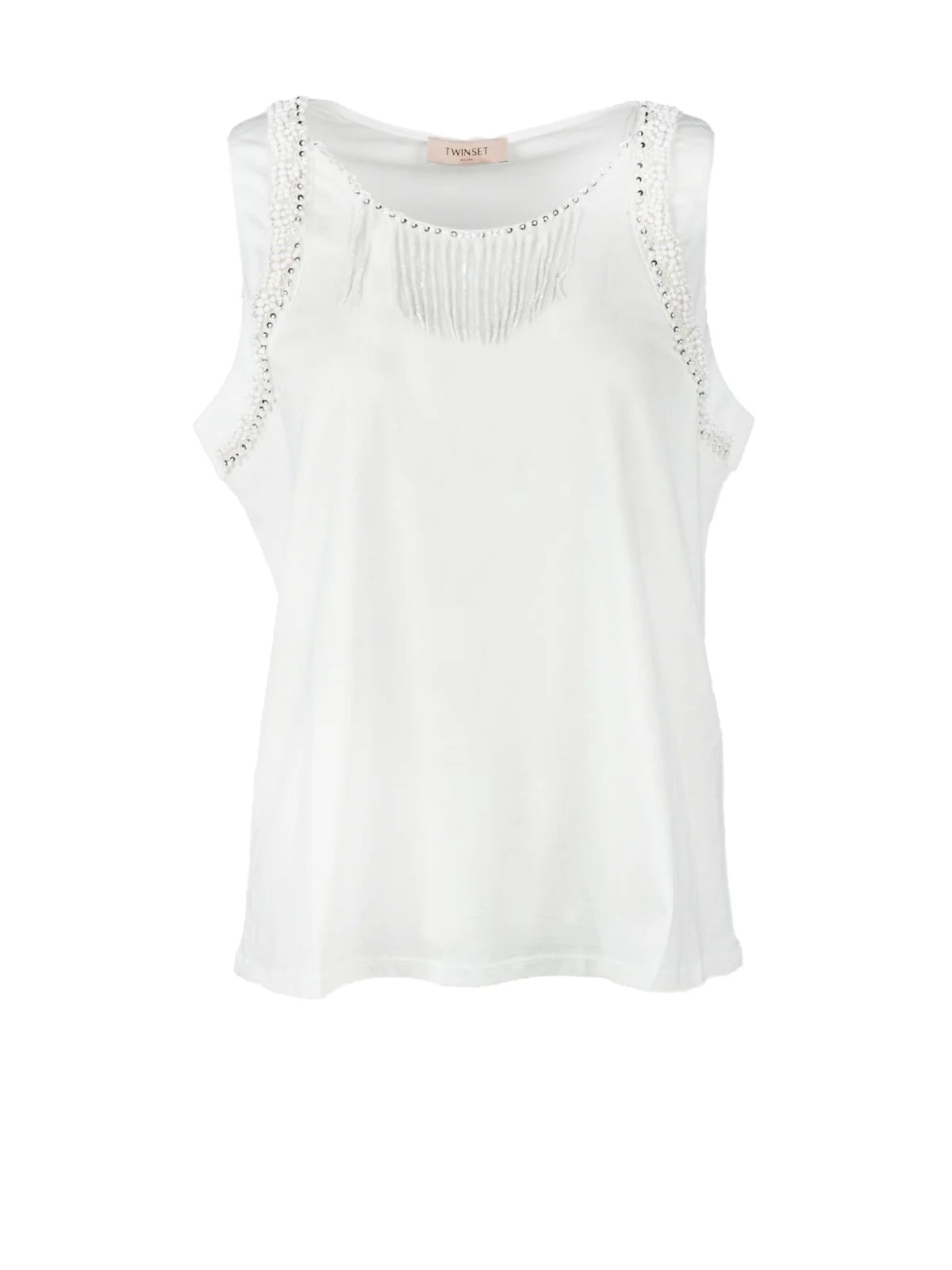 Twinset Top Bianco Donna
