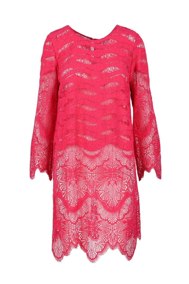 Twinset Abito Poliestere Cotone - Fucsia