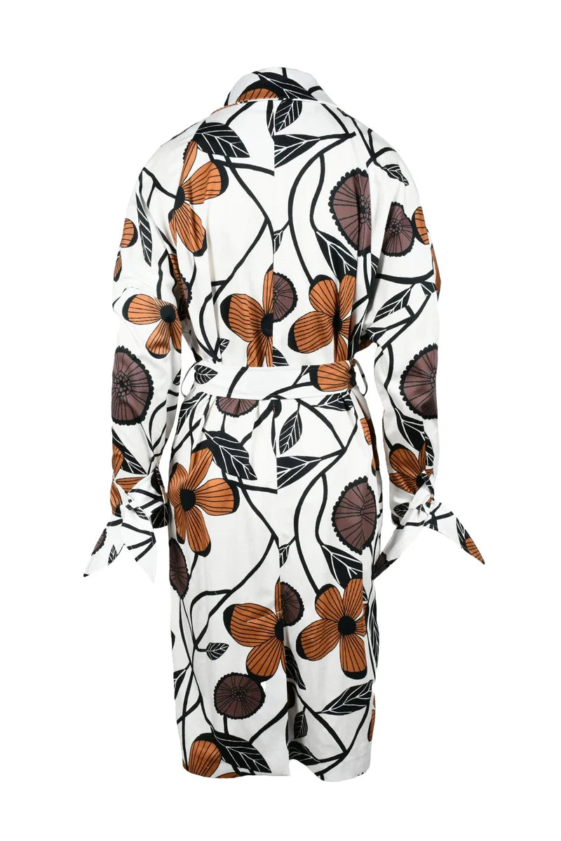 Bottega Martinese Trench Multicolore
