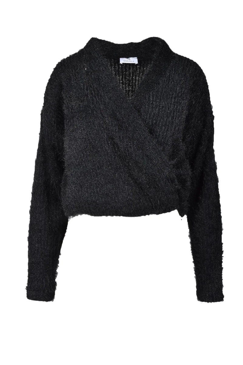 Simona.a Cardigan - Nero