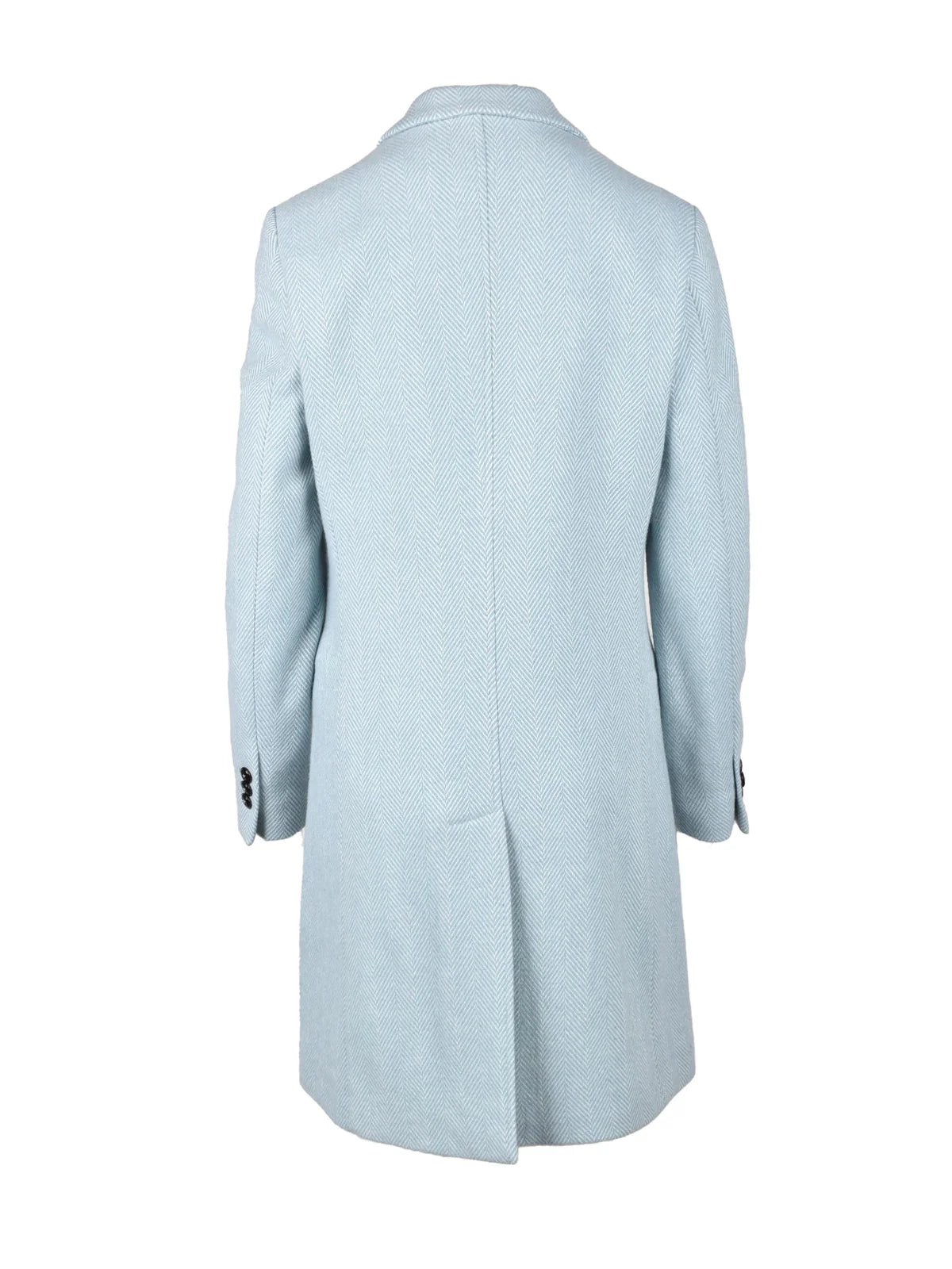 Bottega Martinese Cappotto Lana/Poliestere/Poliammide Celeste