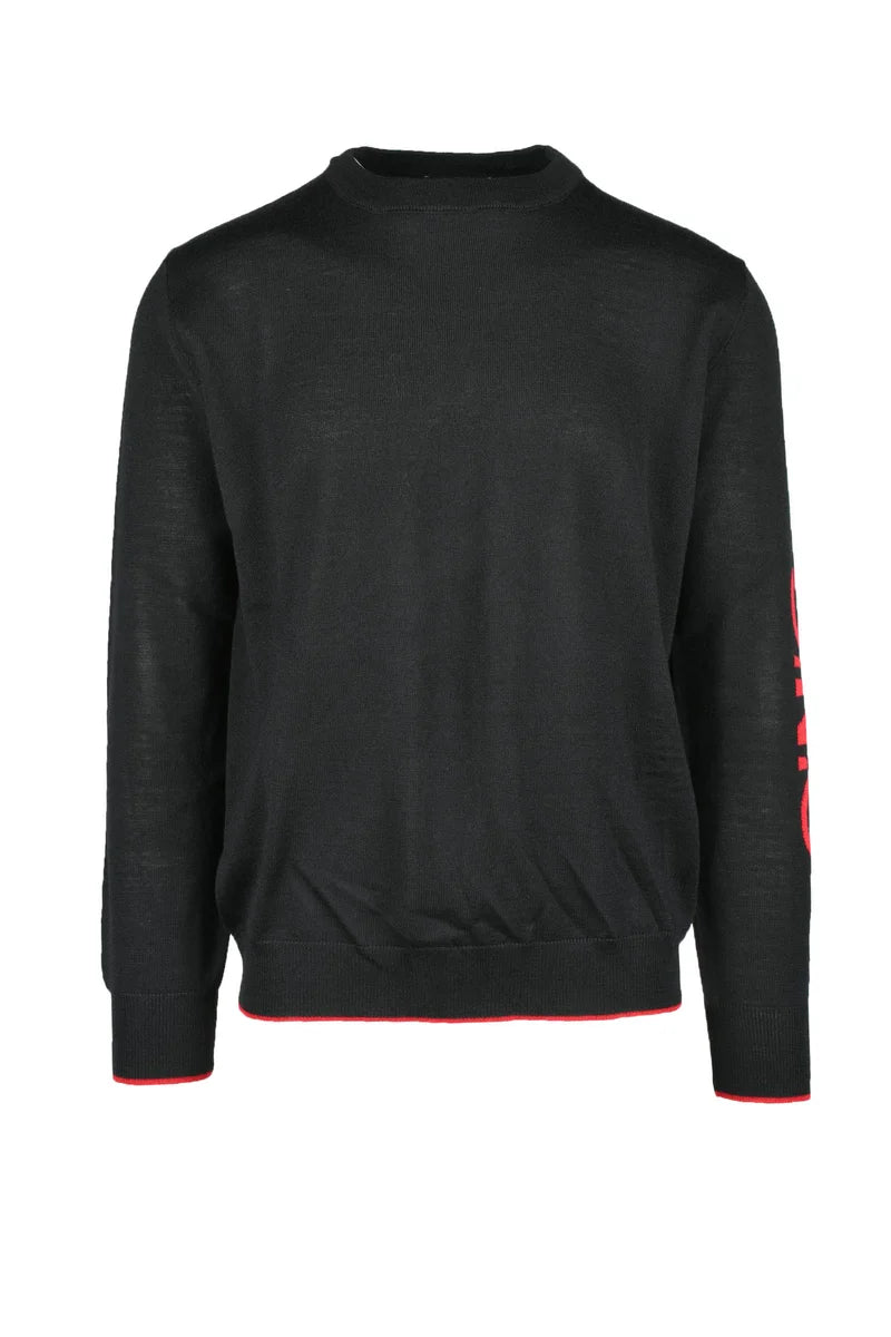 C N C Costume National Maglione Lana Acrilico - Rosso