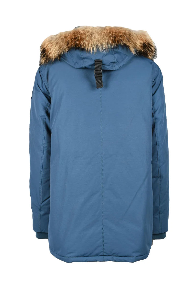 Museum Giaccone Cotone/Nylon - Azzurro