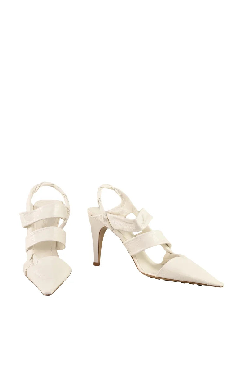 Bottega Veneta Décolleté Chanel - Bianco