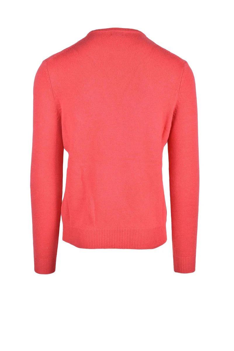 Malo Optimum Maglia Lana Cashmere - Rosso