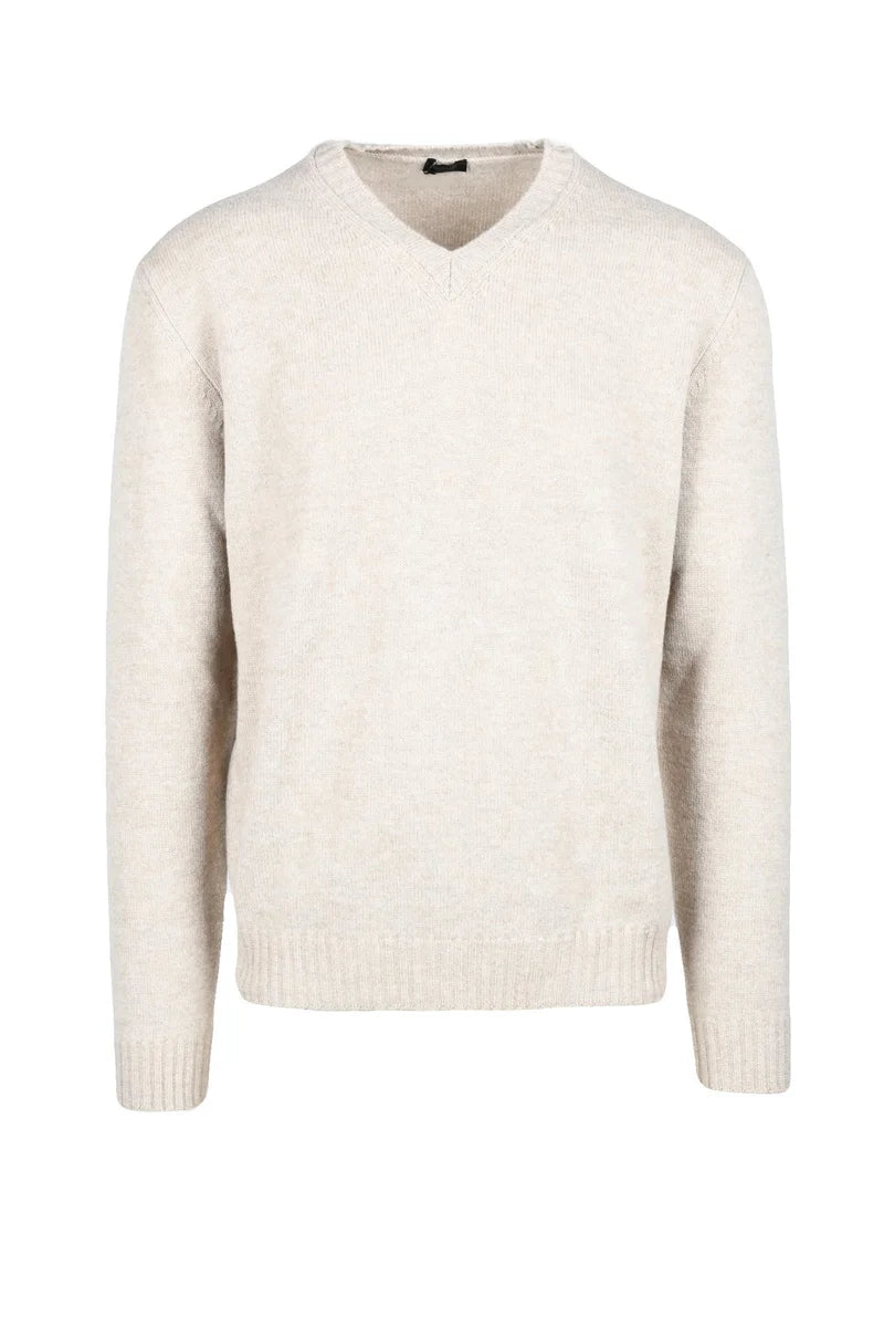 Base Milano Pullover Cachemire - Beige
