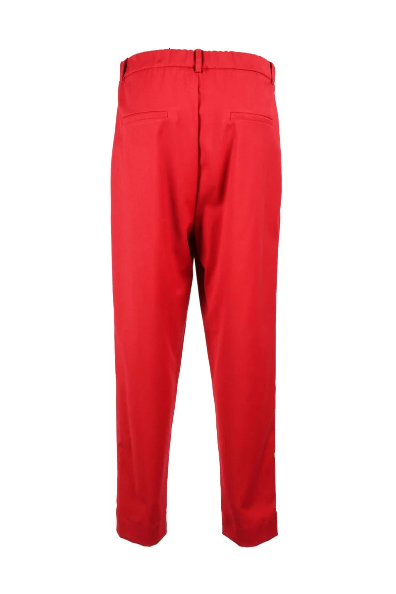 Collection Privee? Pantaloni Stretch - Rosso