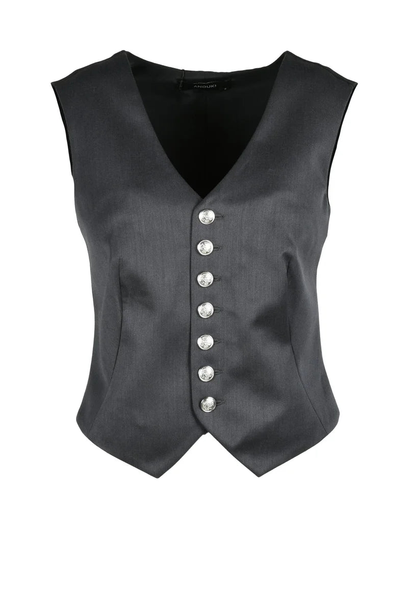 Anouki Gilet Lana - Grigio