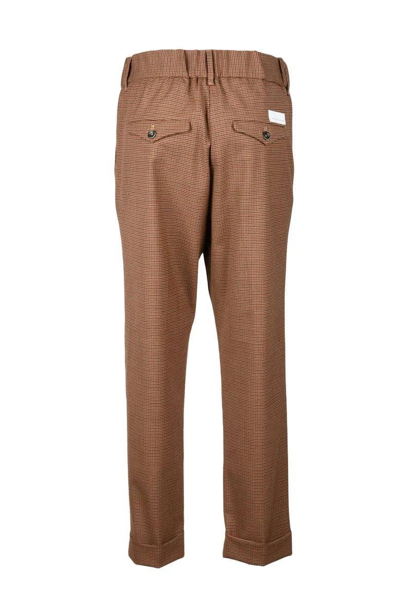 Nine:inthe:morning Pantaloni Chino Lana/Poliestere - Marrone
