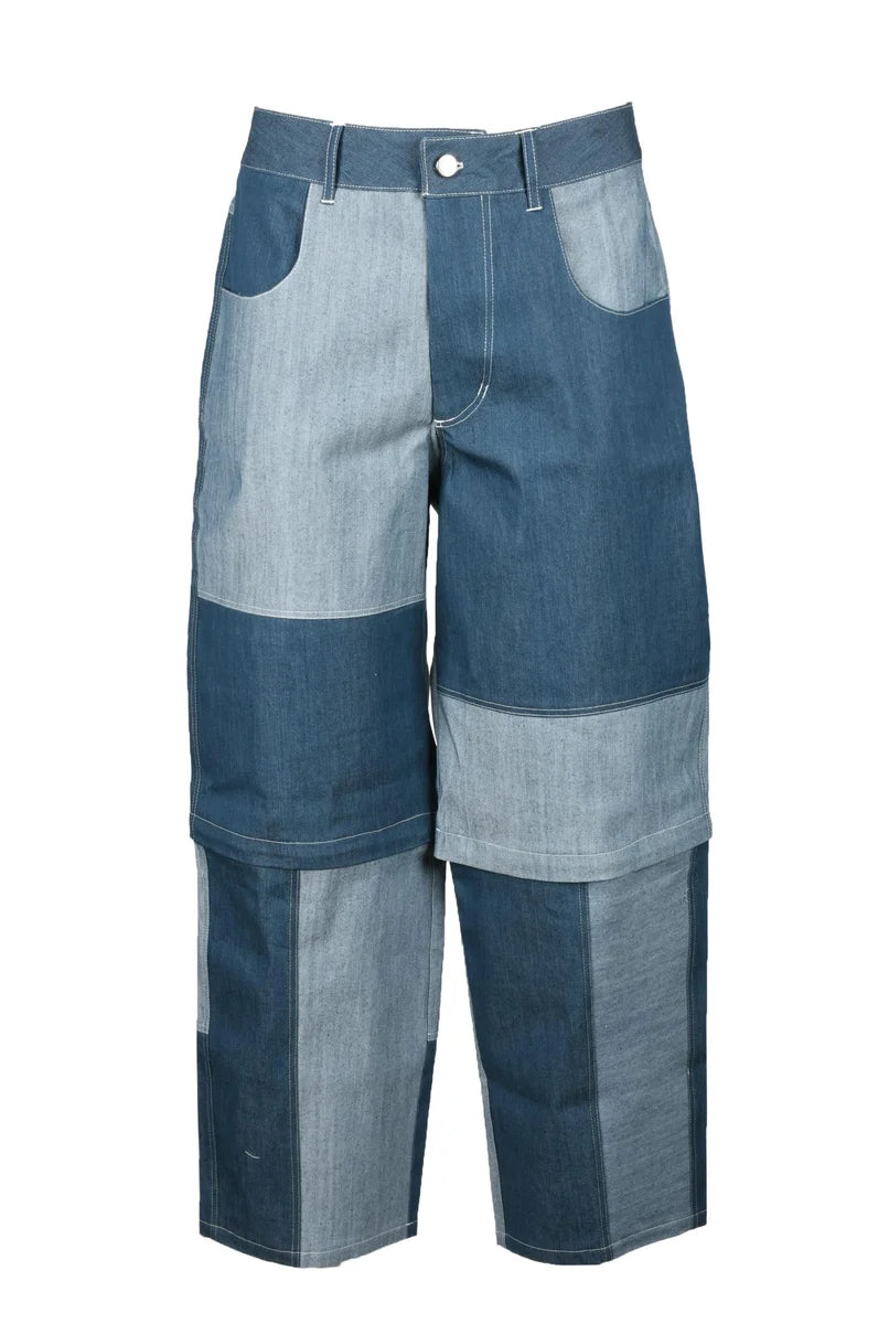 Sarl Murmaid Jeans Patchwork Blu