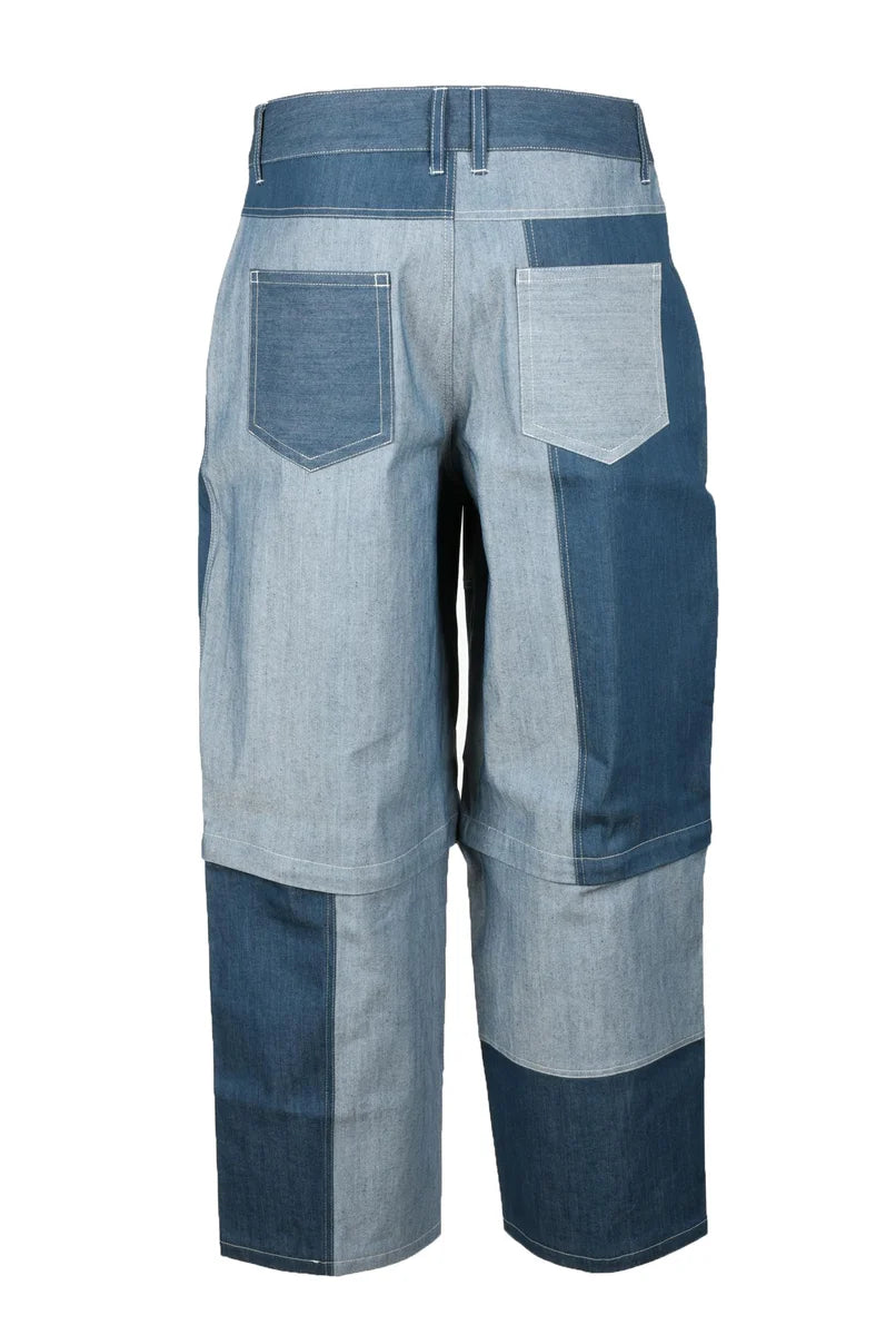 Sarl Murmaid Jeans Patchwork Blu
