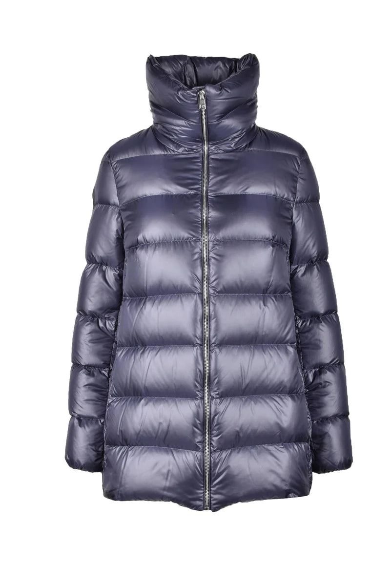 Annie Paris Piumino Zip - Blu