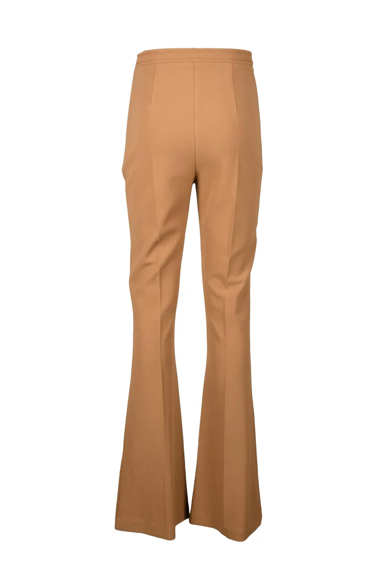 Elisabetta Franchi Pantaloni Stretch - Marrone