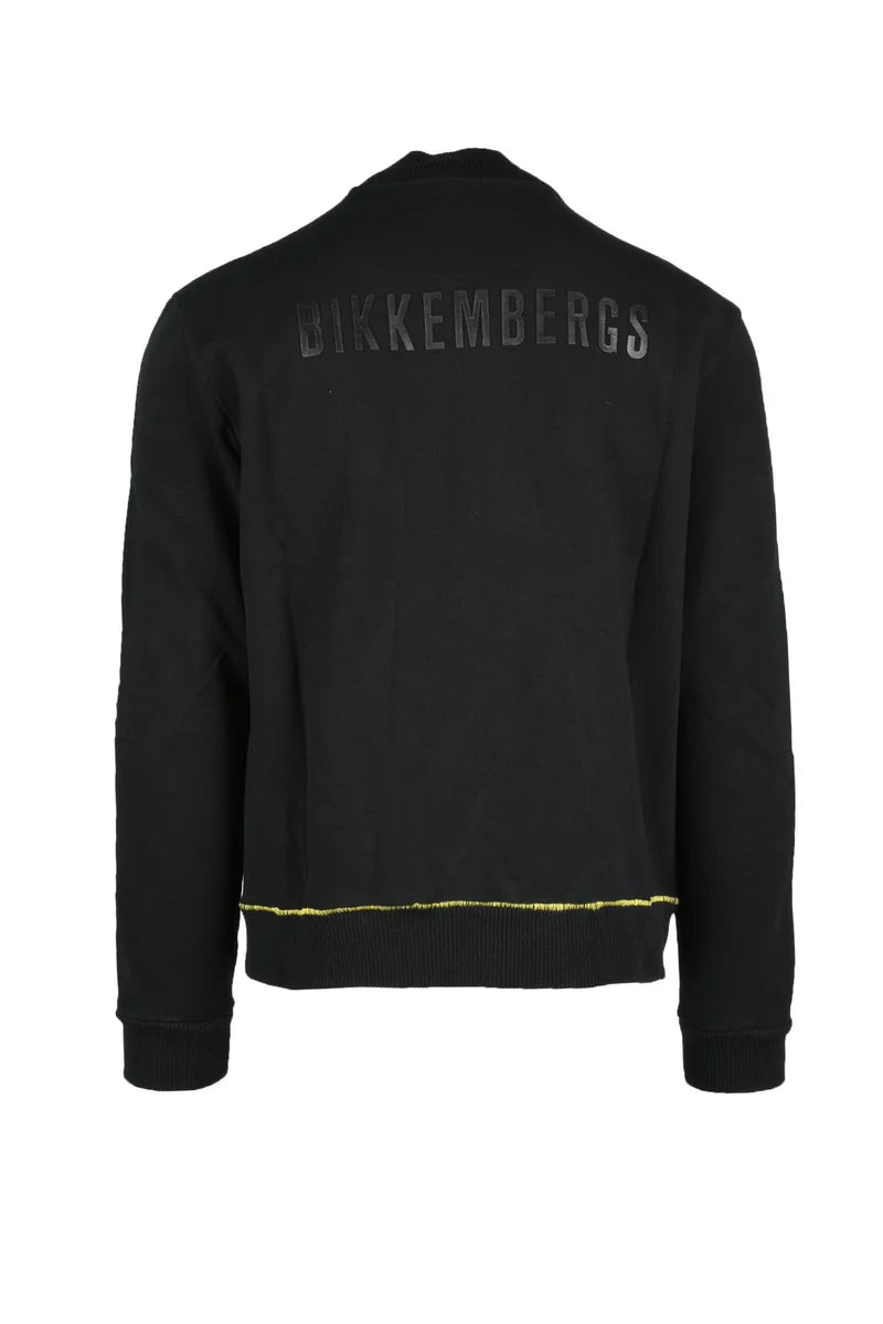 Bikkembergs Felpa Cotone - Nero